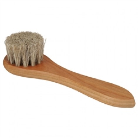 Professional Horsehair Polish Applicator Brush - Light Bristles