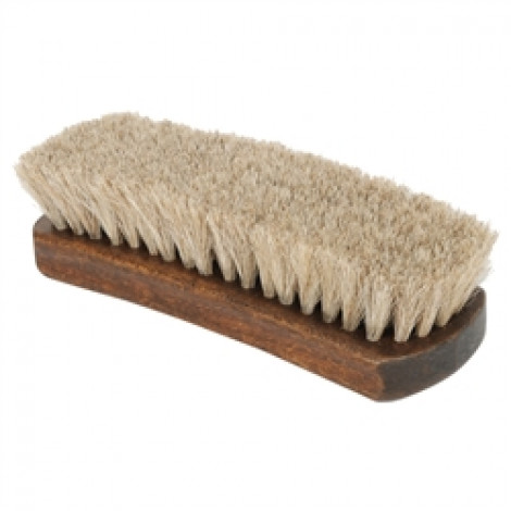 Executive 8.25" Shoe Shine Brush - Light Bristles