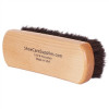 Professional 8.25" Shoe Shine Brush - Dark Bristles