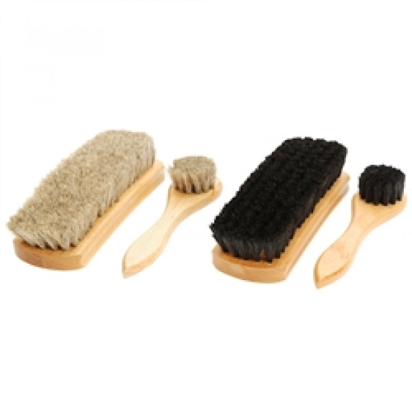 Professional 8.25" Shoe Shine Brush 4pc. ...